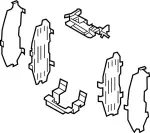 D10804GA0C - : Hardware Kit for Infiniti Image