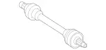 2073502906 - Rear Axle: Rear Axle Shaft for Mercedes-Benz Image