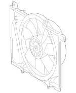 2305000593 - : Blower for Mercedes-Benz Image