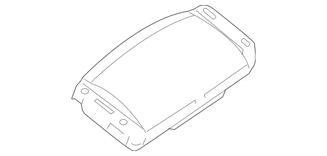 204860120026 - : Front Passenger Airbag for Mercedes-Benz: C250, C300, C350, C63 AMG, GLK250, GLK350 Image