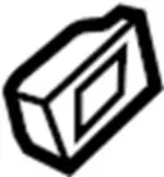 96706AG000 - : Weatherstrip Grommet for Infiniti Image