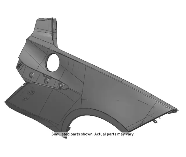 87861824 - Body: Quarter Panel for Chevrolet: Corvette Image