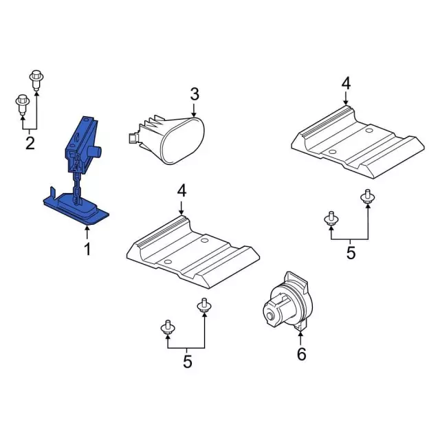 AB3Z1A131B - : Winch for Ford: Ranger Image