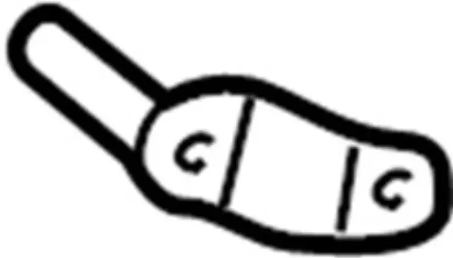 207415DA1A - Exhaust: Muffler &amp; Pipe Rear Bracket for INFINITI: QX30 Image