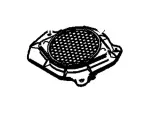 9E5Z18808E - Body: Pkg Tray Speaker for FORD Image