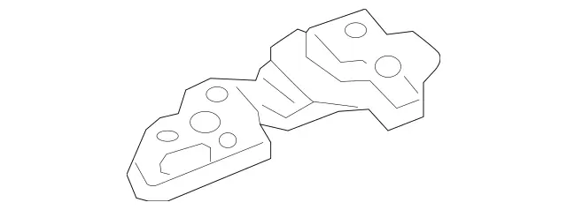 2057500121 - Trunk Lid: Hinge for Mercedes-Benz: C43 AMG, C63 AMG, C63 AMG S, E400, E450, E53 AMG Image image