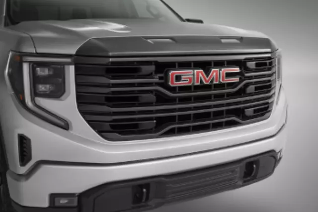 86783392 - Exterior: Grille - Satin Graphite With Gmc Logo for GM Image