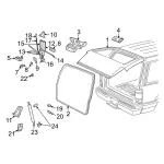 F77Z78431A32AAA - Body: Control Rod for Ford: Explorer, Explorer Sport | Mercury: Mountaineer Image