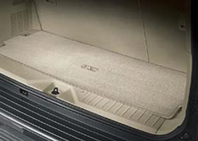 999E33W000 - : Cargo Area Protector - Carpeted Black for INFINITI: QX56, QX80 Image