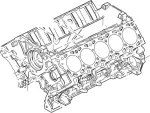 5C3Z6010AA - Engine: Cylinder Block for Ford: E-350 Econoline, E-350 Econoline Club Wagon, E-350 Super Duty, E-450 Super Duty, Excursion, F-250 Super Duty, F-350 Super Duty Image