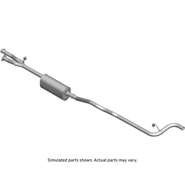 22739324 - Exhaust: Exhaust Muffler for GM Image image