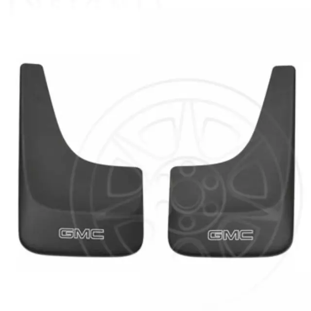 19213390 - Exterior: Splash Guards, Contour, Medium W/ Gmc Logo for GMC: Canyon, Envoy, Envoy XL, Envoy XUV, Jimmy, Safari, Savana 1500, Savana 2500, Savana 3500, Yukon, Yukon XL 1500, Yukon XL 2500 Image