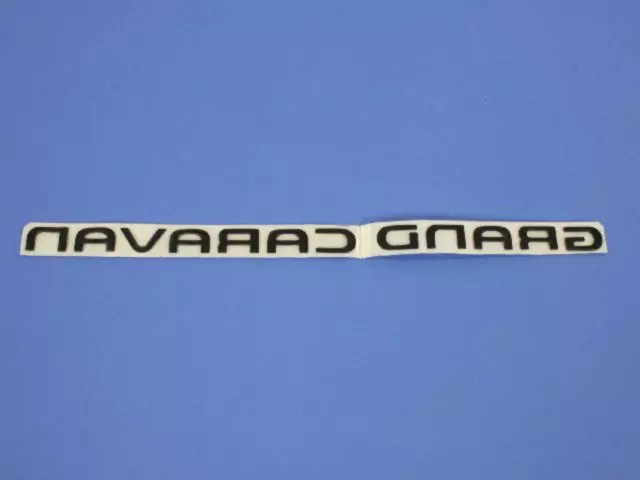 Grand Caravan Nameplate - Mopar (5113304AA)