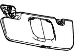 8R3Z6304104AA - Body: Sun-visor for Ford: Mustang Image