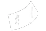 2537400600 - : Rear-Panel Window for Mercedes-Benz Image