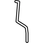 7T4Z7822153A - Body: Remote Rod for Ford: Edge | Lincoln: MKX Image