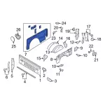 ML3Z9627841C - Body: Side Panel for Ford Image image
