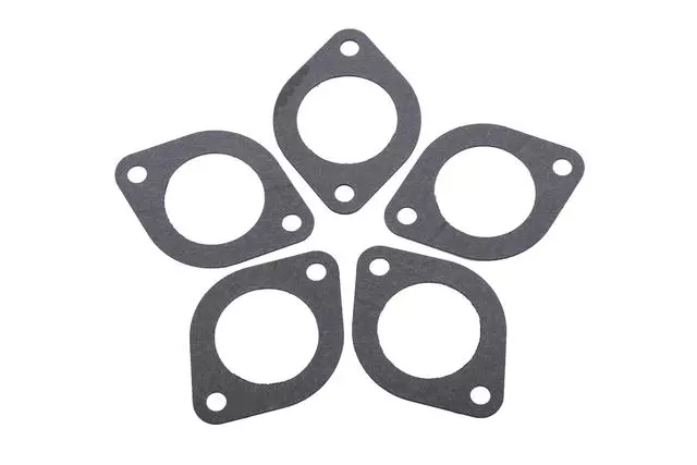 10115800 - : Part# 10115800 Water Outlet Gasket for Buick: Skylark | Cadillac: Cimarron | Chevrolet: Camaro, Cavalier, Celebrity, Citation II, S10, S10 Blazer | GMC: Jimmy S15, S15, Sonoma | Oldsmobile: Cutlass Ciera, Firenza | Pontiac: 6000, Fiero, Firebird Image