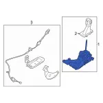 ND2Z7210BB - : Gear Shift Assembly for Ford: Bronco Image