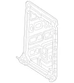 2389200100 - Body: Seat Back Frame for Mercedes-Benz Image