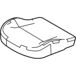 FG1Z5462900PA - Body: Cushion Cover for Ford Image