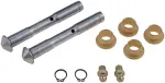 38455 - : Door Hinge Pin And Bushing Kit - 2 Pins, 4 Bushings, 2 Fittings And 2 Clips for Dorman Image