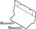 876431ME0C - Body: Seat Support for Infiniti Image
