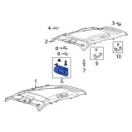 LJ6Z7804104BA - : Sun-Visor for Ford: Escape Image