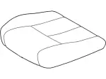 BH6Z5462901BC - Body: Seat Cover for Lincoln: MKZ Image