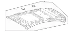 25369069021C71 - Body: Headliner for Mercedes-Benz Image