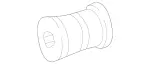 1633300075 - Front Axle: Rubber Bushing for Mercedes-Benz Image