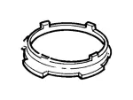 E6DZ9C385A - Fuel System: Sending Unit Lock Ring for Ford: E-150 Econoline, E-150 Econoline Club Wagon, E-250 Econoline, E-350 Econoline, E-350 Econoline Club Wagon, Econoline Super Duty, Taurus, Windstar | Lincoln: Mark VIII | Mercury: Sable Image