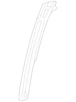 1637301678 - Rear Doors: Sealing Frame for Mercedes-Benz Image