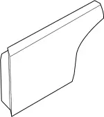 H2101CR9MM - Body: Door Shell for Infiniti Image