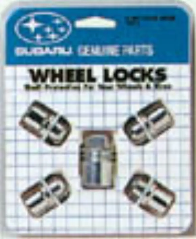 B321SFL001 - Wheels: Wheel Lock Kit - Alloy Wheels for Subaru: Ascent, BRZ, Crosstrek, Forester, Impreza, Legacy, Outback, Tribeca, WRX Image