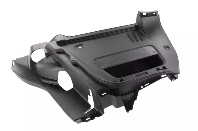 Jet Black Driver Side Quarter Lower Rear Trim Panel - GM (42598686)