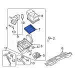 PZ1Z9601B - : Air Filter for Ford: Escape Image
