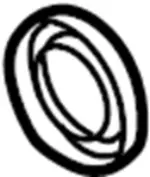 38189AR00A - Front Drive Axle: Pinion Seal for Infiniti Image