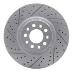83042013R - : DFC Geoperformance Rotor - Drilled and Slotted for DYNAMIC FRICTION Image