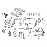 7E5Z14A003BA - Electrical: Bottom Panel for Ford: Fusion | Lincoln: MKZ, Zephyr | Mercury: Milan Image