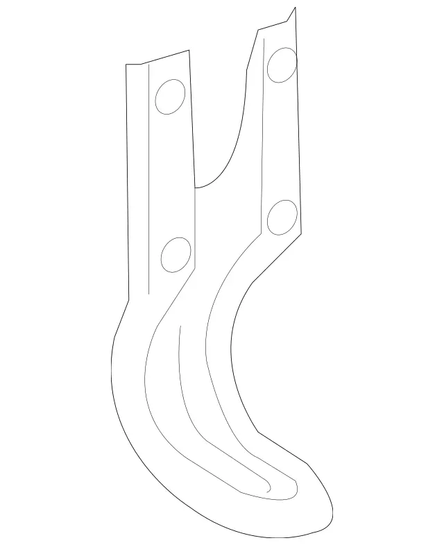 1716263831 - Body: Support Bracket for Mercedes-Benz Image