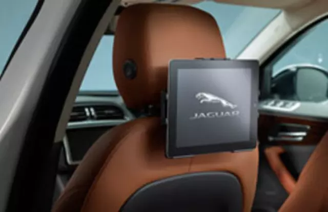 T2H7757 - Interior: Ipad Holder for Jaguar Image