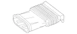 1665000061 - : Air Duct for Mercedes-Benz Image