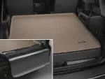 41710SK - : Tan Cargo Liner w/Bumper Protector for WeatherTech Image