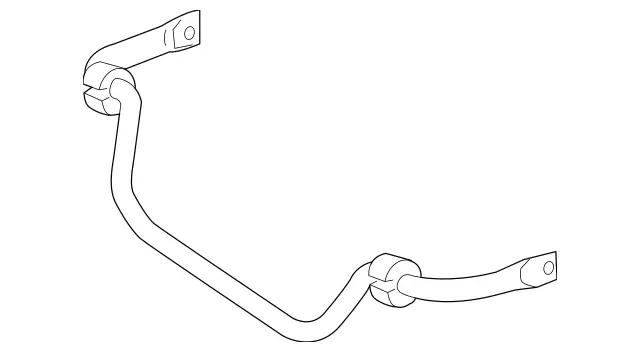 211323286564 - Suspension: Stabilizer Bar for Mercedes-Benz Image