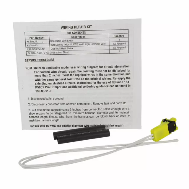 Wire Assembly - FORD (8U2Z-14S411-KA)