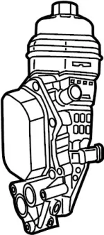 15200HG00C - : Oil Filter Housing for Infiniti Image