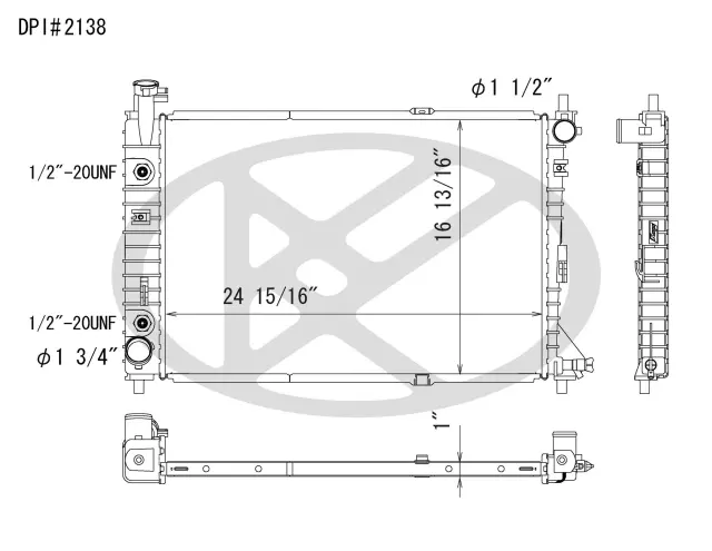 A2138 - : Koyorad Radiator for Koyo Image