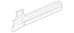 2086370235 - Body: Outer Rocker Panel for Mercedes-Benz Image