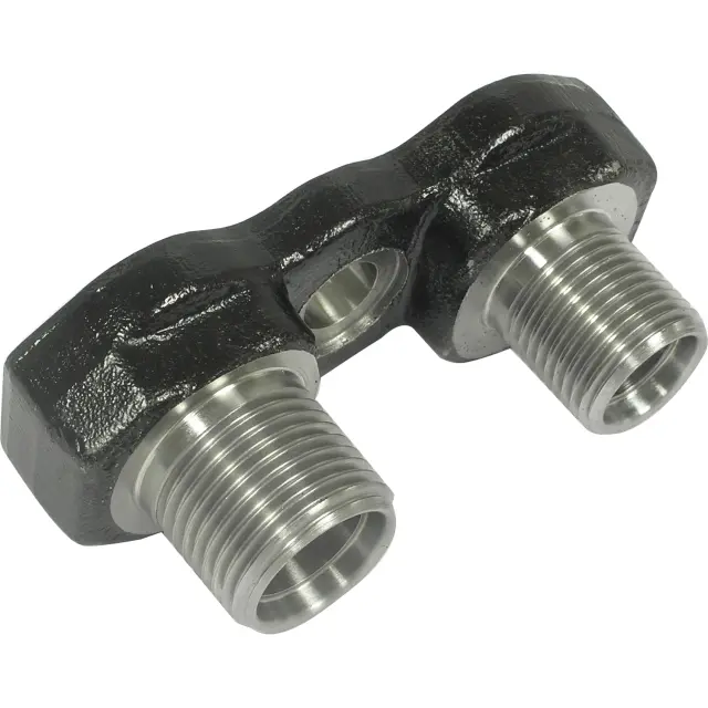 FT4860 - : A/C Compressor Fitting -- Bolt On Compressor Fitting for UAC Image